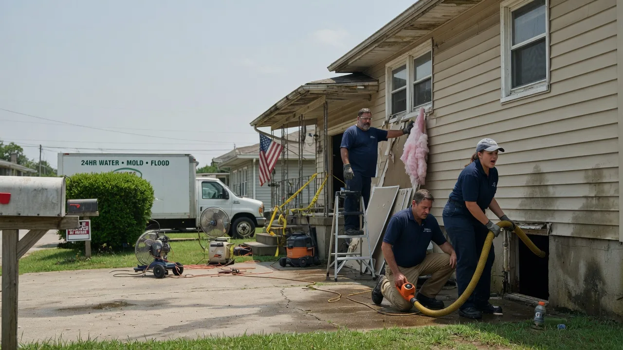 Water Damage Repair in Breckenridge, TX near me